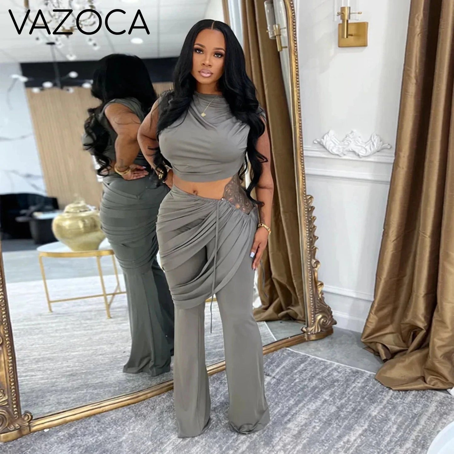 Sofie Flare Pants Set