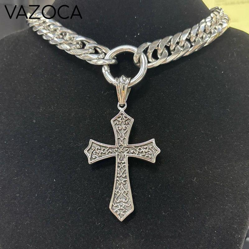 Cross Pendant Choker I
