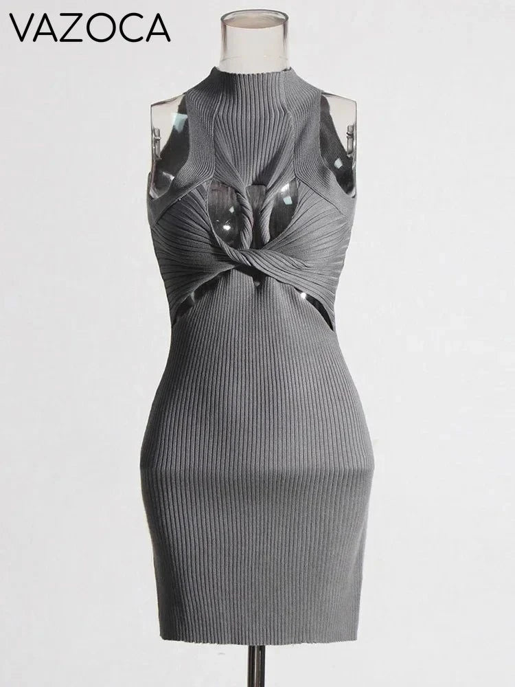 Dearra Knit Mini Dress