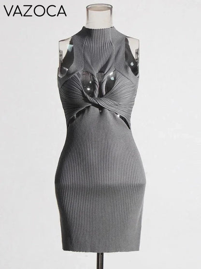 Dearra Knit Mini Dress