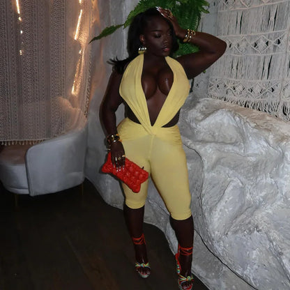 Eyana Backless Romper