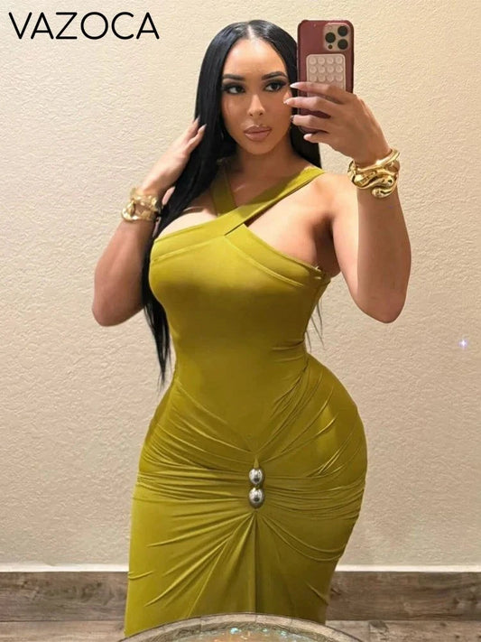 Elizabeth Bodycon Maxi Dress