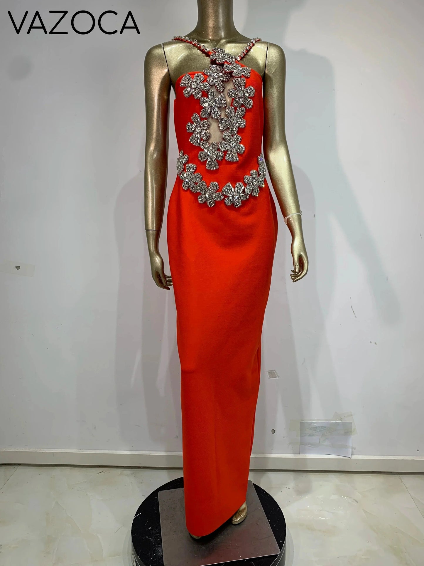 Anita Bodycon Bandage Maxi Dress