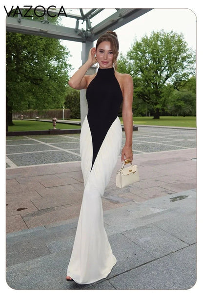 Lorie Ruched Bandage Maxi Dress