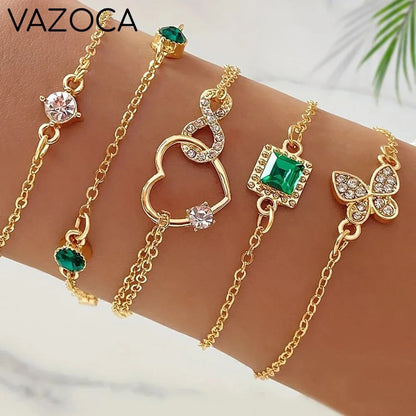 5pcs Vintage Bracelet Set S1205HB