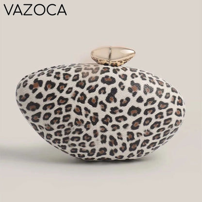 Shell Pearl Marble Clutch Purse