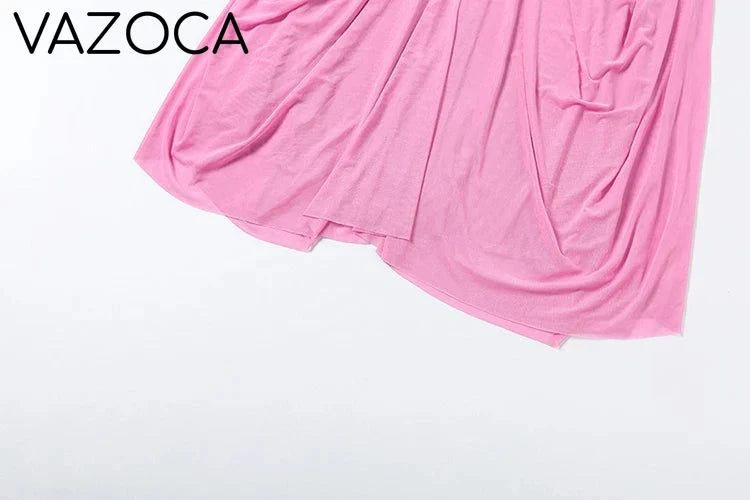 Onya Mesh Ruched Skirt Set