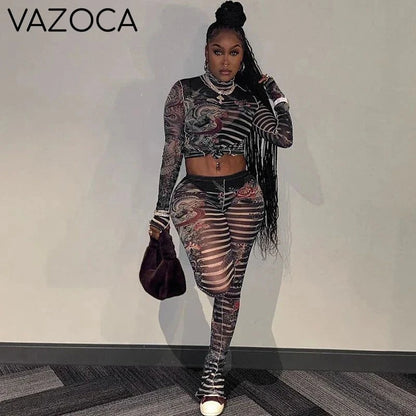 Aesthetic Mesh Lines Set