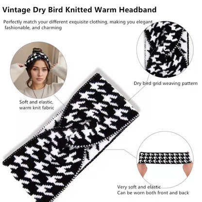 Retro Knitted Headband