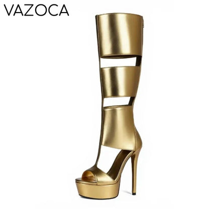 Icon Platform High Heel Boots