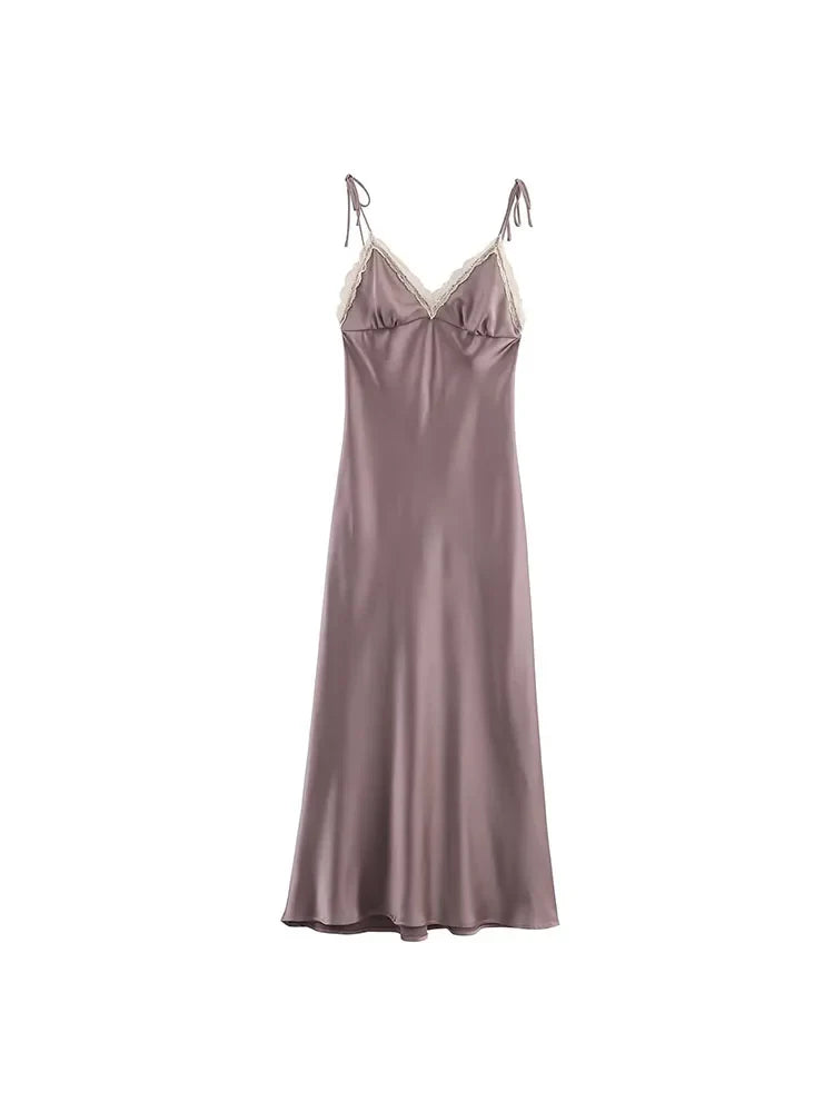 Ronda Silk Midi Dress