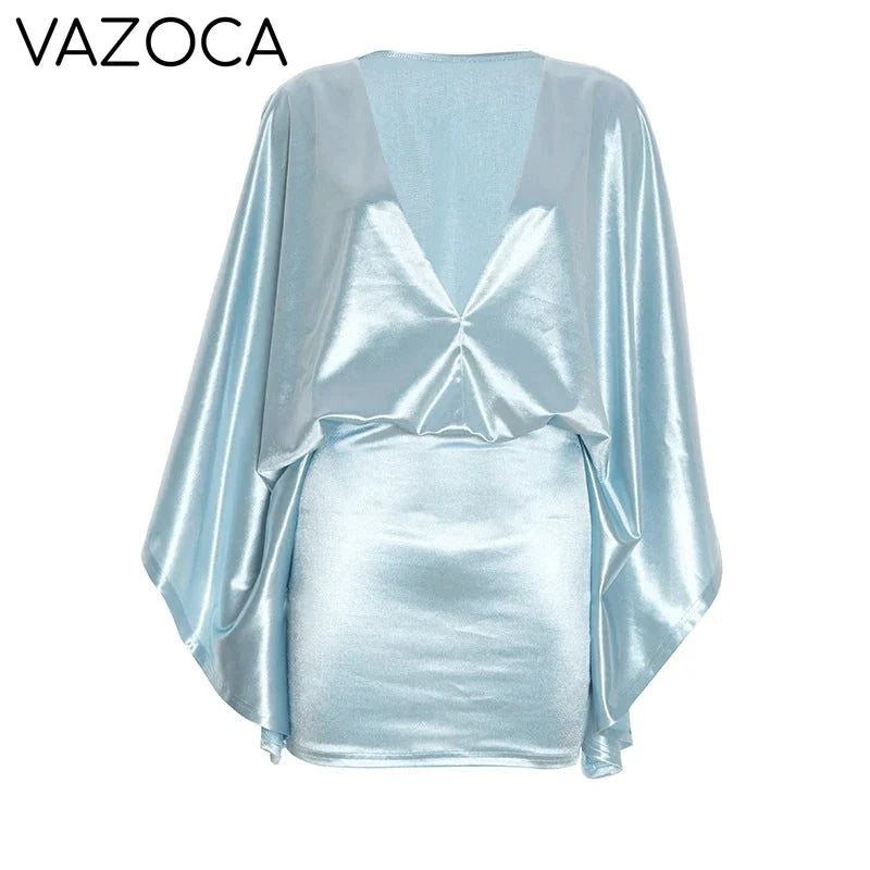 Classic Satin Mini Dress