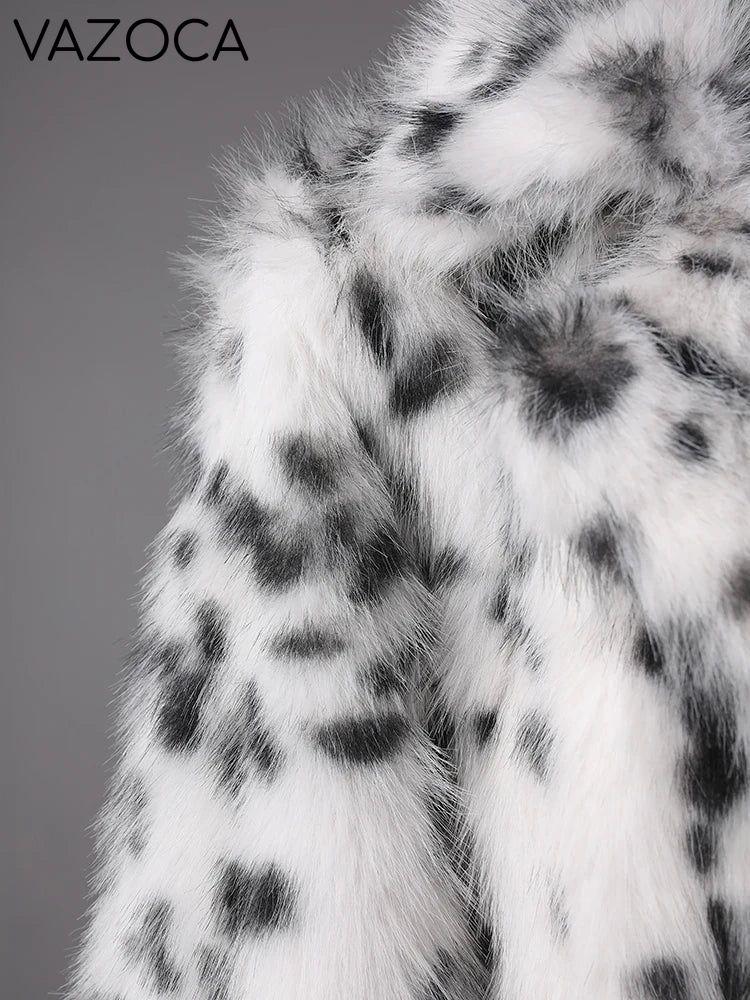 Opulent Fur Plush Coat