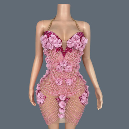 Bloom Pearl Mini Dress