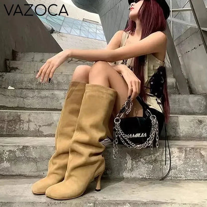 High End Stiletto Heel Boots