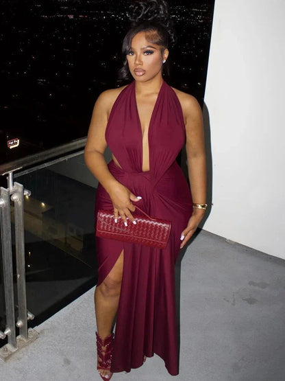 Gigi V-Neck Bodycon Dress