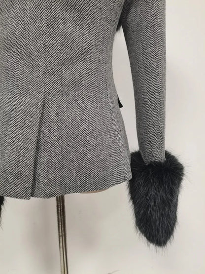 Margarete Fur Blazer