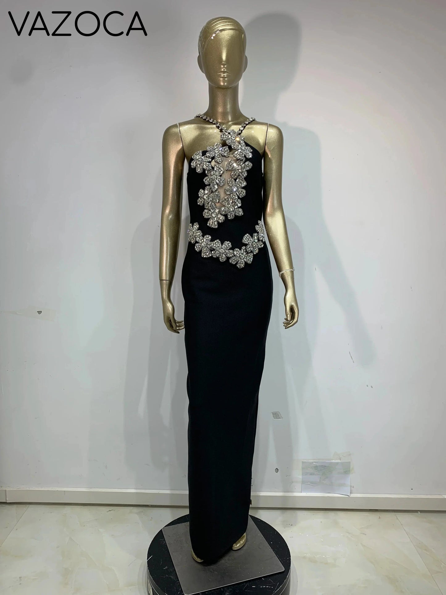 Anita Bodycon Bandage Maxi Dress