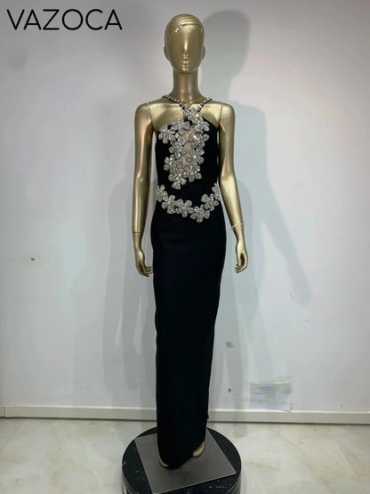 Anita Bodycon Bandage Maxi Dress
