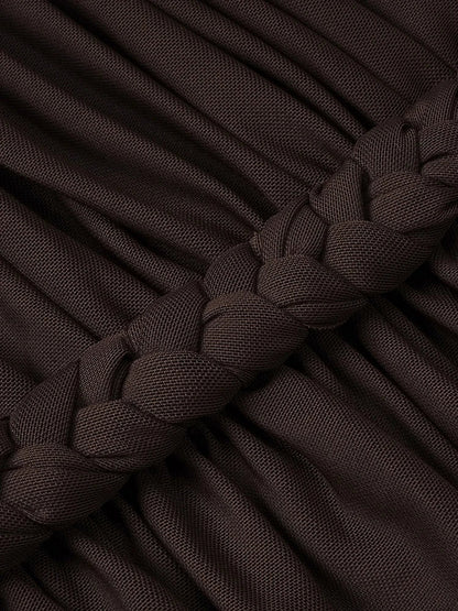 Maria Ruched Maxi Dress