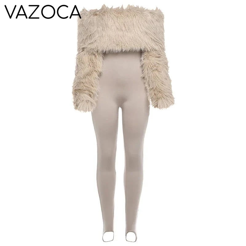 Maya Furry Jumpsuit