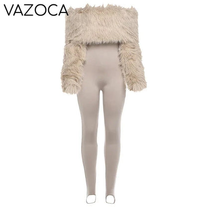 Maya Furry Jumpsuit