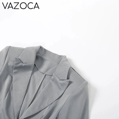 Blazer Ruched Dress