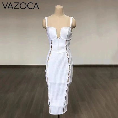 No Cuts Given Bandage Midi Dress