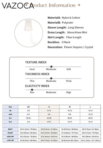 Opulent White Sequins Mini Dress