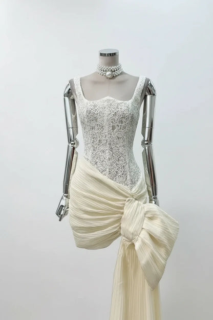 Bow Corset Mini Dress