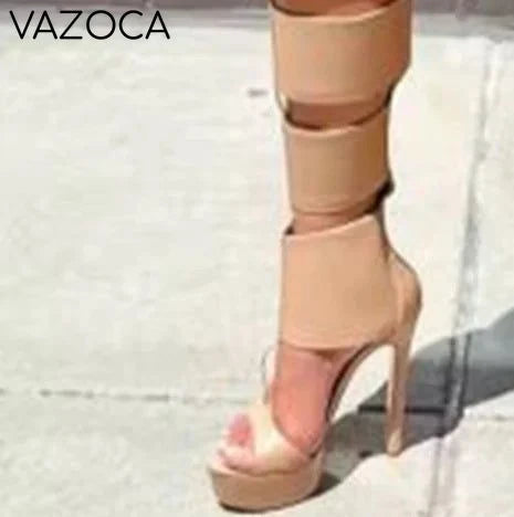 Icon Platform High Heel Boots