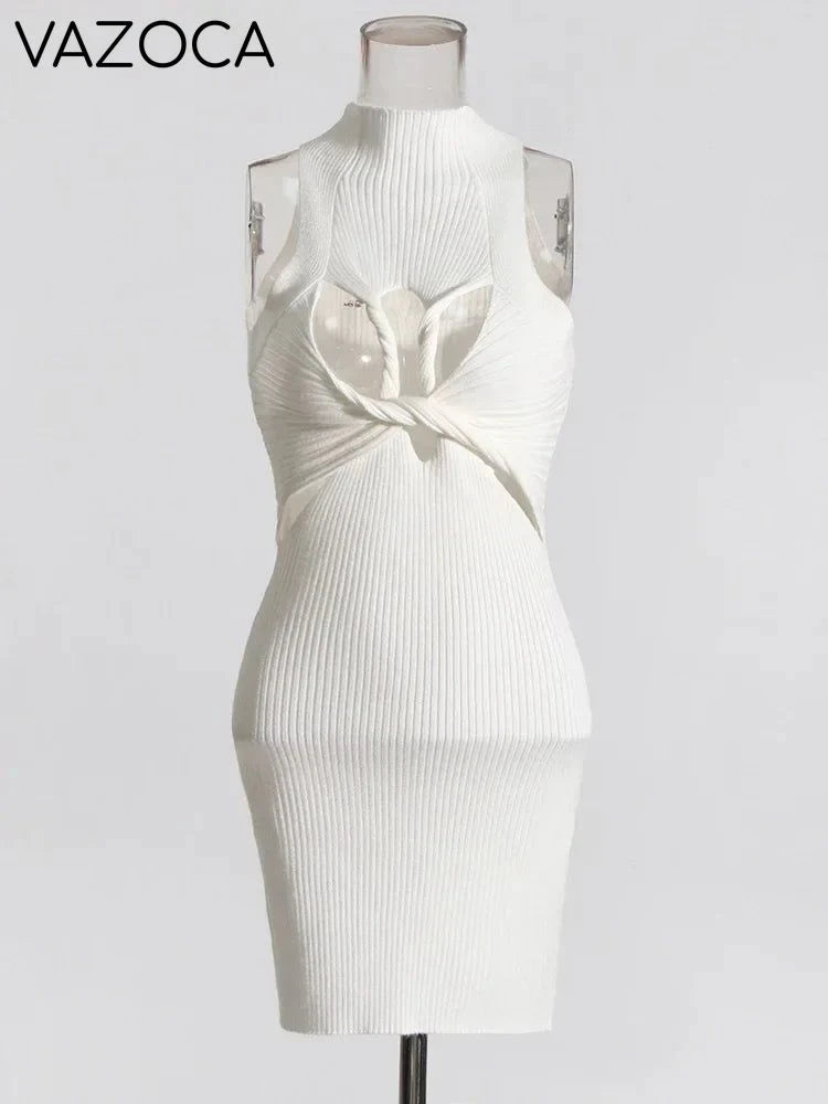Dearra Knit Mini Dress