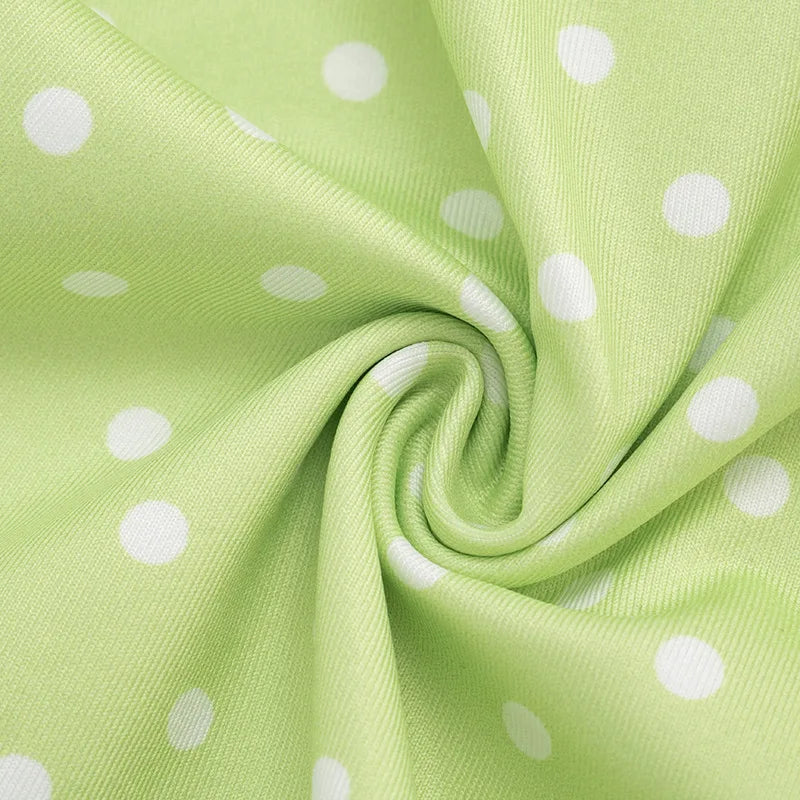 Polka Dot Ruffles Romper