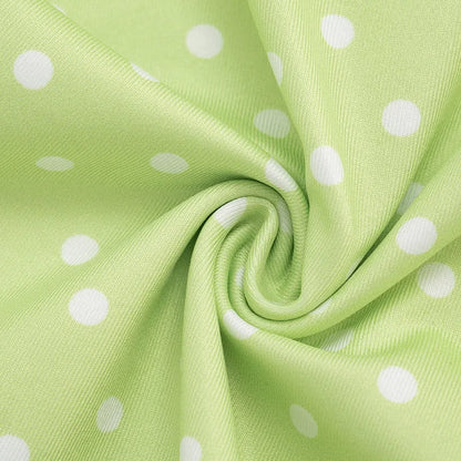 Polka Dot Ruffles Romper