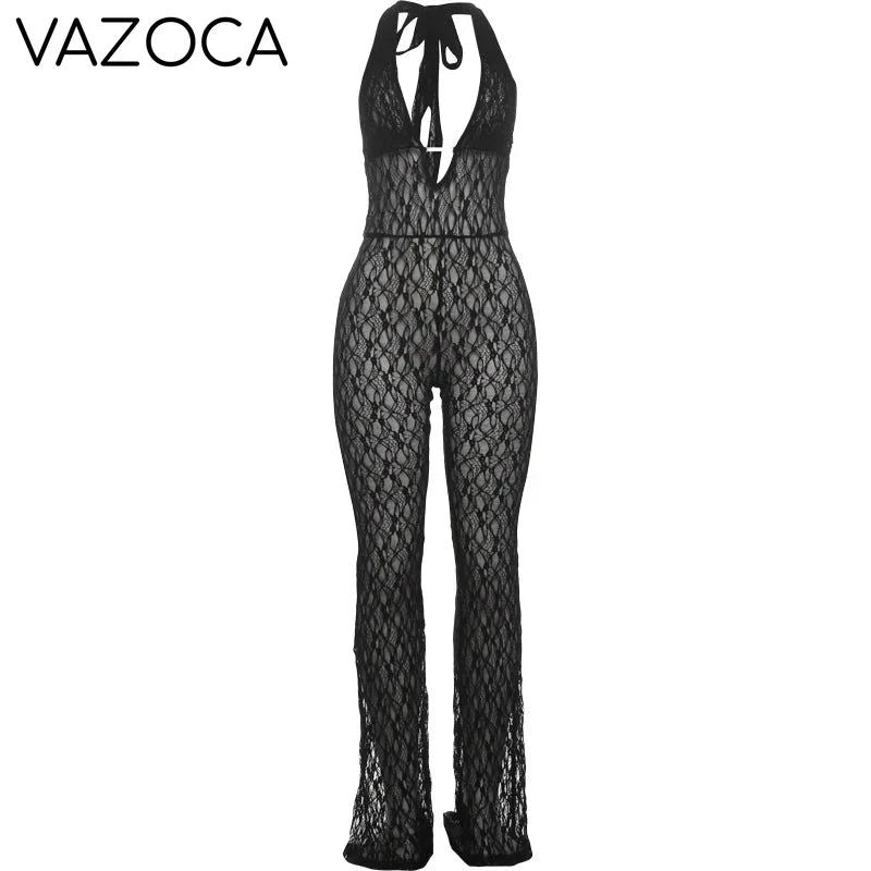 Ali Mesh Jumpsuit