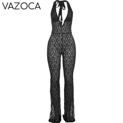 Ali Mesh Jumpsuit