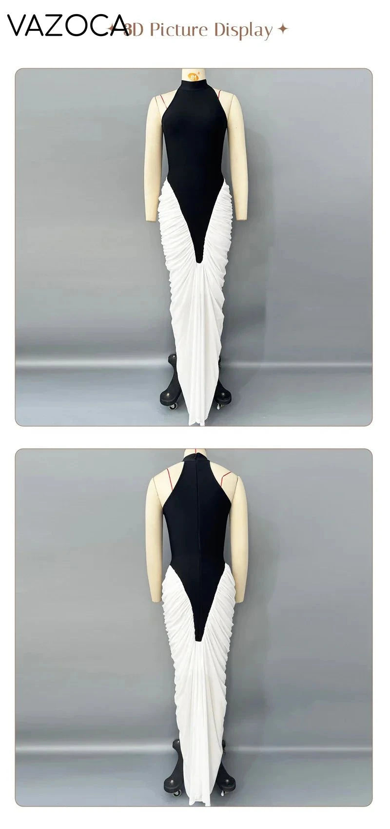 Lorie Ruched Bandage Maxi Dress