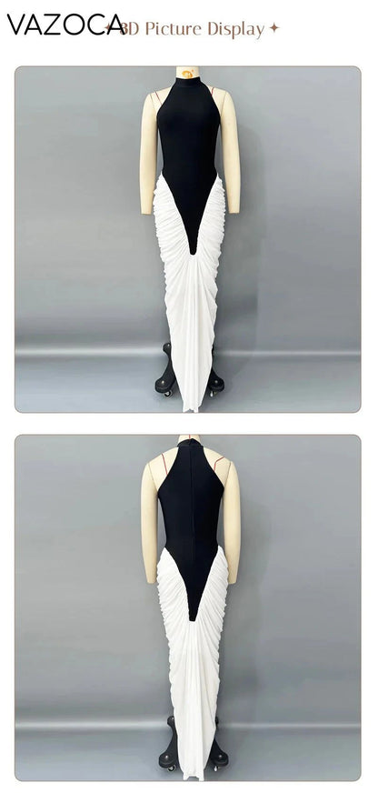 Lorie Ruched Bandage Maxi Dress
