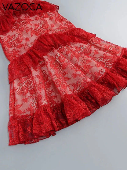 Amleia Ruffle Floral Midi Dress