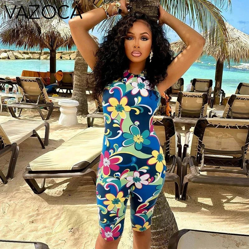 Celena Floral Romper
