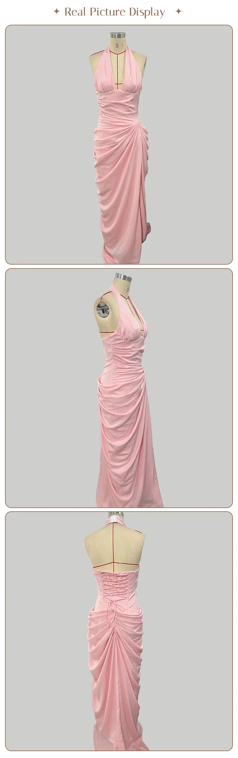 Rosee Ruched Maxi Dress