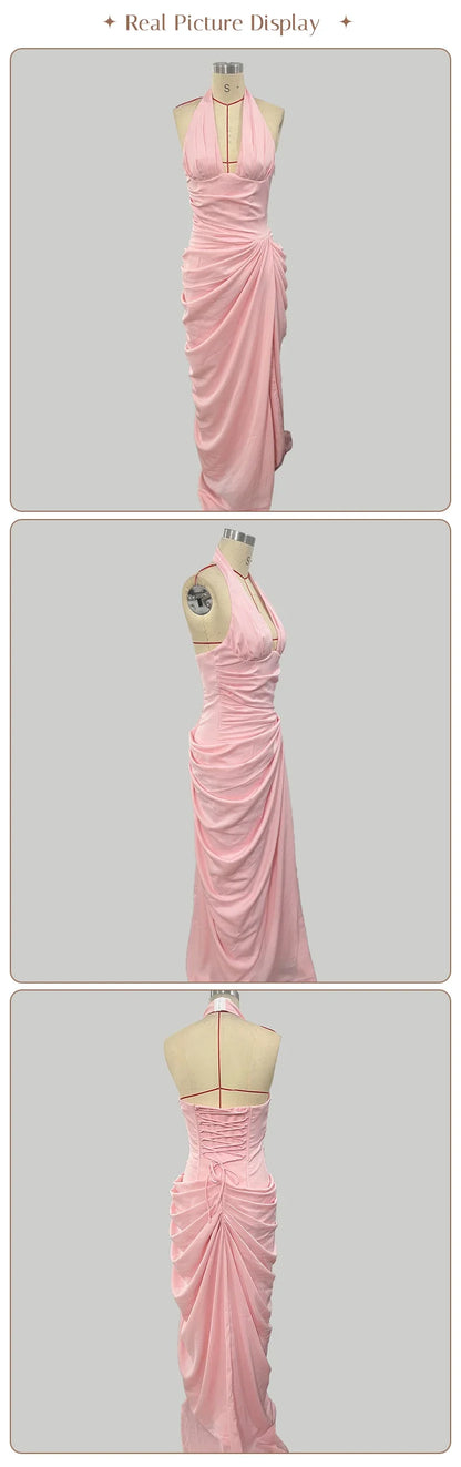Rosee Ruched Maxi Dress