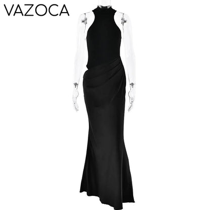 Kassi Turtleneck Maxi Dress