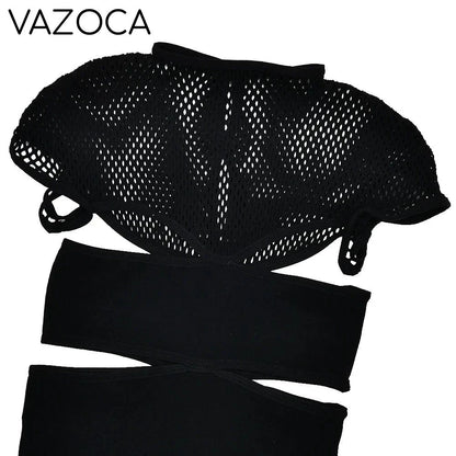 Laurie Mesh Romper