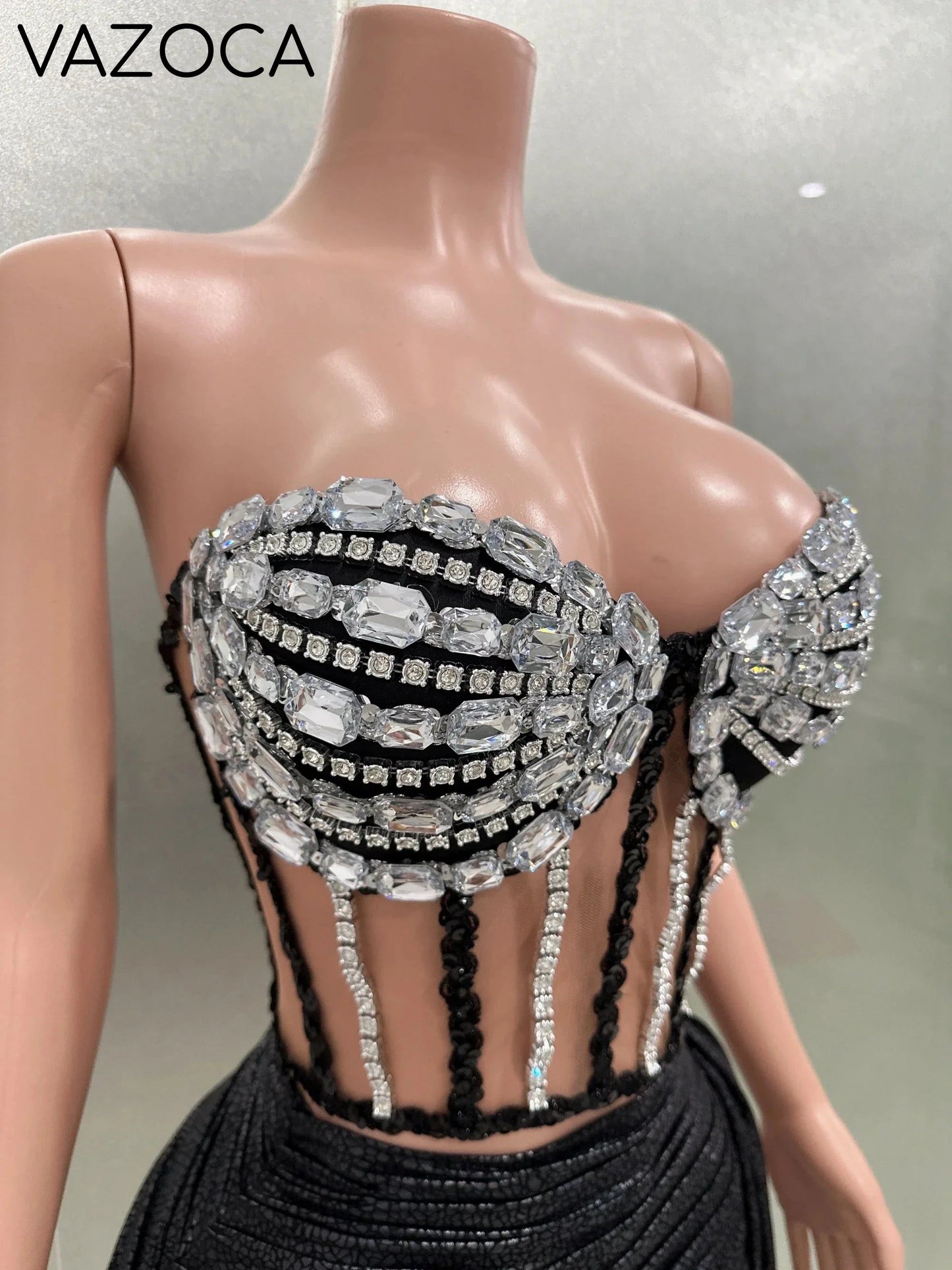 A Star Strapless Skirt Set