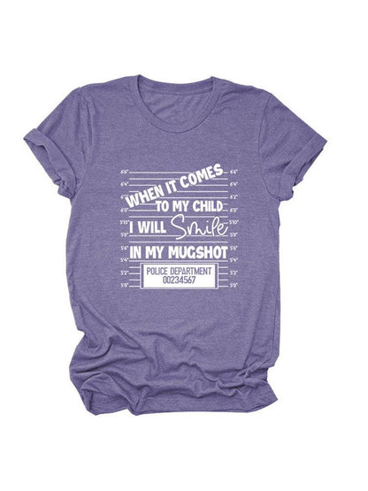 When It Comes To My Child Tee