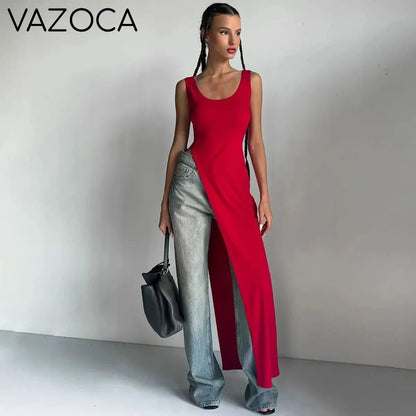 Asymmetrical Maxi Top