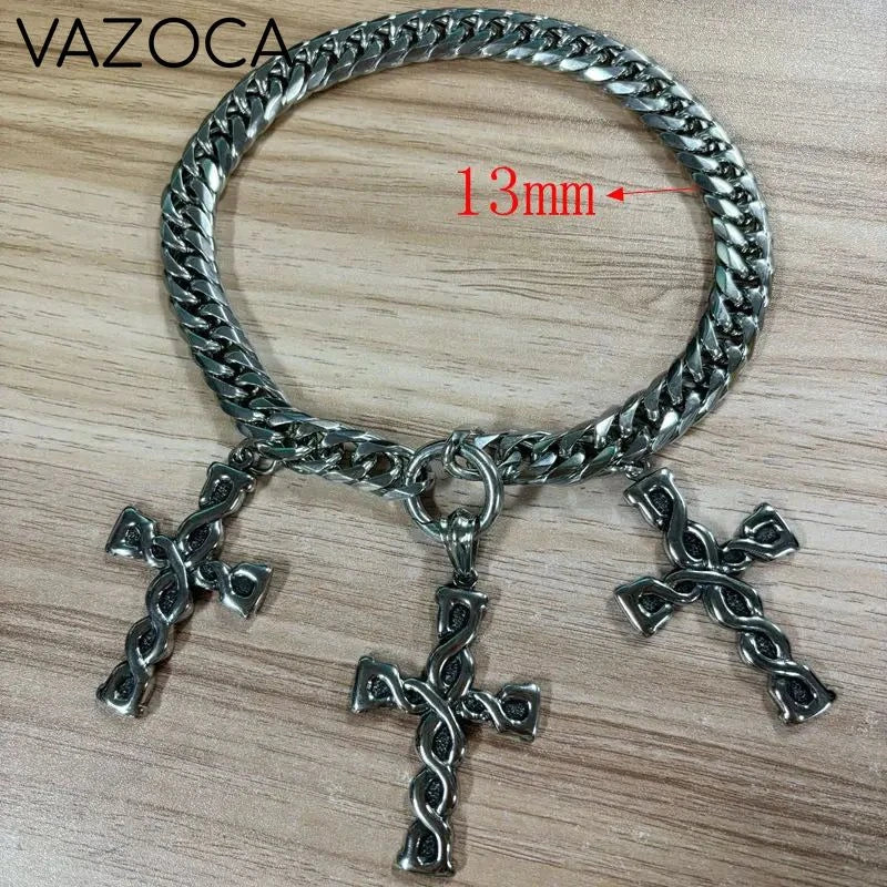 Cross Pendant Choker