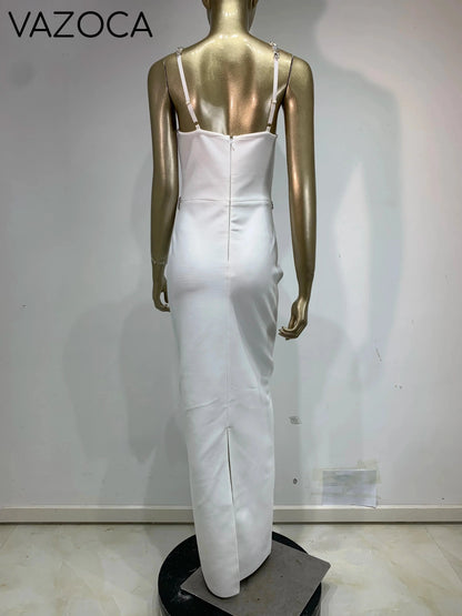 Anita Bodycon Bandage Maxi Dress