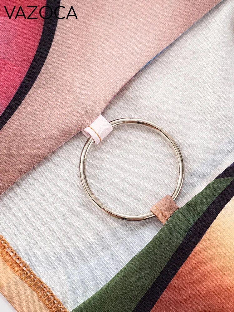 Metal Rings Pants Set